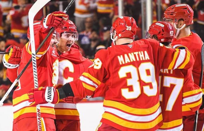 Anthony Mantha disfruta de Calgary