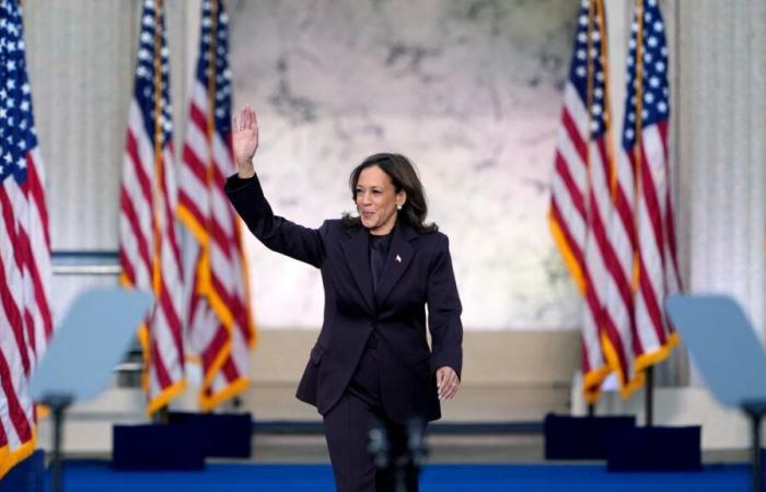 Kamala Harris reconoce la derrota e insta a sus seguidores a “continuar la lucha”