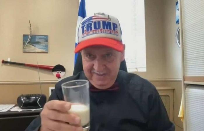 Donald Trump en la Casa Blanca: “Tomaré un vaso de leche por su salud”, dice el alcalde de Louiseville