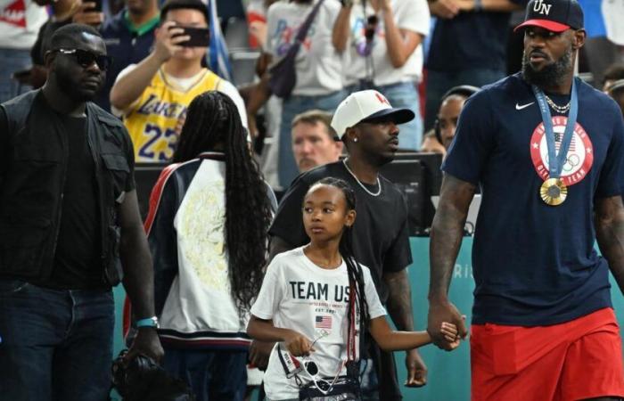 LeBron James en apoyo a su hija tras la elección de Donald Trump