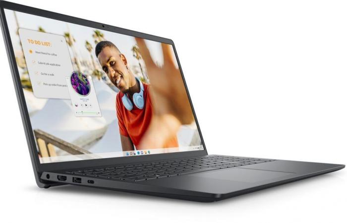 Promoción 429 € Dell Inspiron 15 3535, PC portátil económico, delgado y liviano de 15 ″ 120 Hz Full HD Negro nómada 7 horas bajo AMD Ryzen 5 con rápido almacenamiento SSD de 512 GB