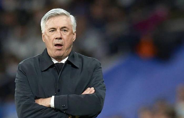 Carlo Ancelotti en un asiento eyectable