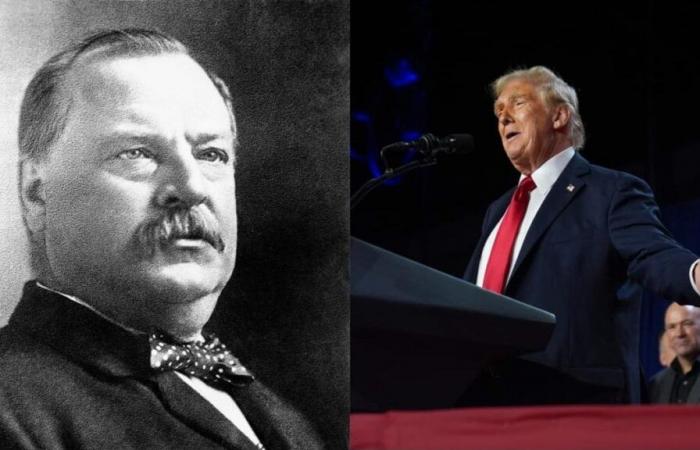 Donald Trump se convierte en el segundo presidente de Estados Unidos en ganar dos mandatos no consecutivos después de Grover Cleveland