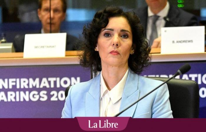 Controversia sobre los visados ​​iraníes, guerra en Ucrania, cuestión migratoria: Hadja Lahbib se cocina en el Parlamento Europeo