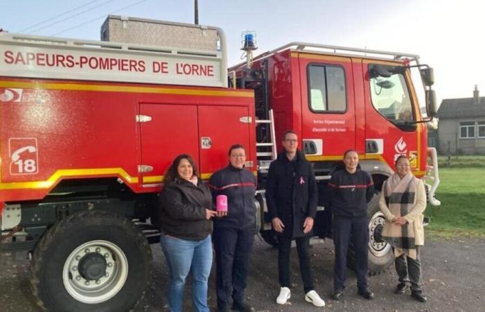 La gran acción de estos bomberos del Orne a favor de la lucha contra el cáncer