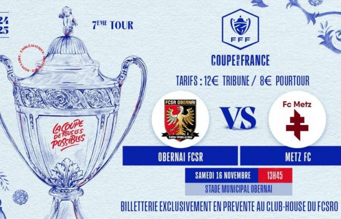 Copa de Francia: ¿cómo ver el partido entre FCSR Obernai (R2) y FC Metz?