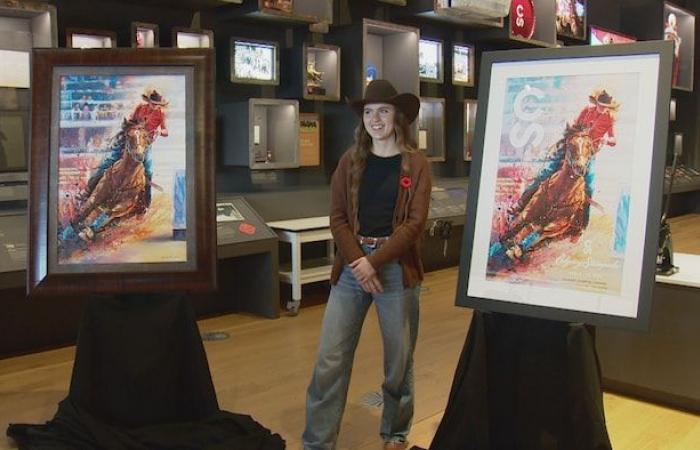 Calgariano de 22 años gana el concurso de carteles Stampede