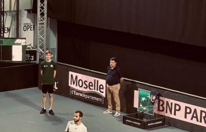 Pasamos una jornada deportiva en el Moselle Open de Metz.