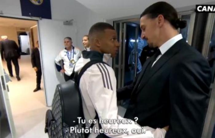 “¿Estás feliz?” La insólita secuencia entre Mbappé e Ibrahimovic antes del Real Madrid-AC Milan