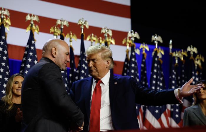 Dana White se deleita con la victoria electoral de Donald Trump y agradece a Joe Rogan