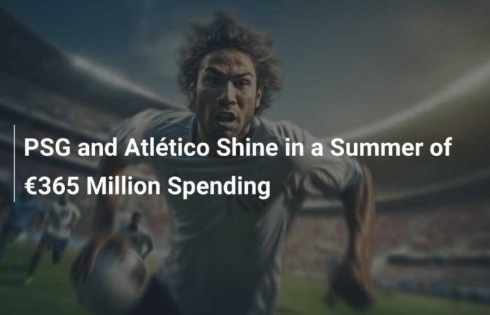 PSG y Atlético brillan en un verano con un gasto de 365 millones de euros