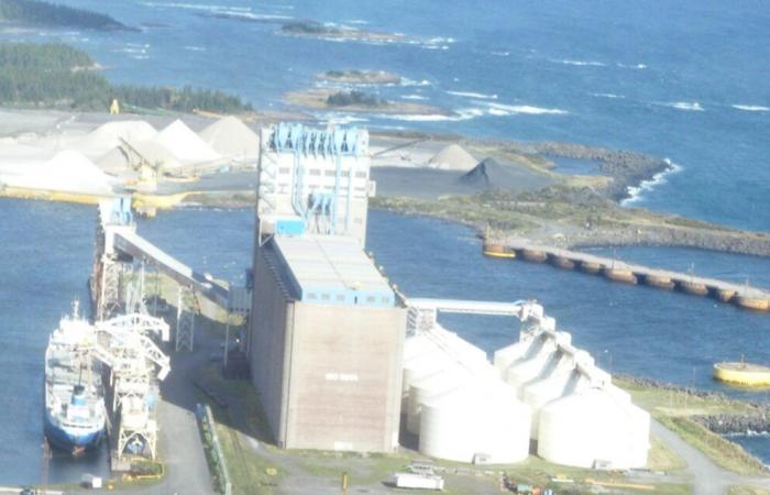 Cierre de silos de cereales de Port-Cartier