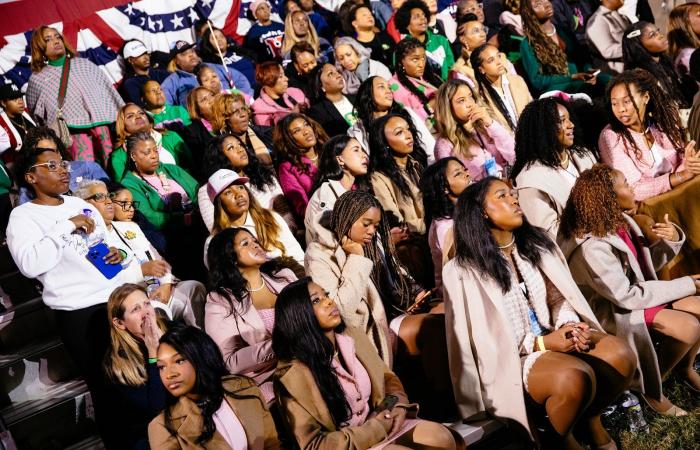 En la Universidad de Howard, un final agridulce para una campaña presidencial histórica