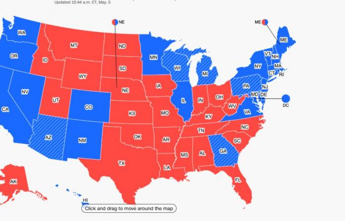 Elecciones estadounidenses: así es como Trump rompió el “muro azul” de los demócratas | política