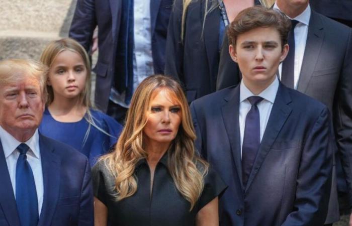 Trump revela por qué Barron, su hijo y el de Melania, es tan alto | Noticias de EE. UU.