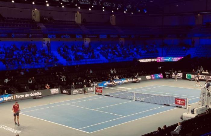 Pasamos una jornada deportiva en el Moselle Open de Metz.