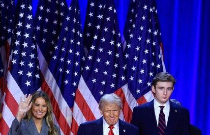 Hace ocho años todavía era un niño, ahora es un gran hombre: el notable crecimiento de Barron Trump