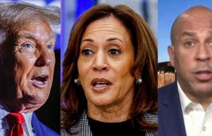 Cobertura de MSNBC de la noche de las elecciones de 2024