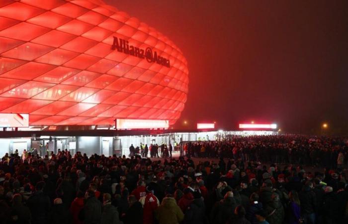 Problemas al llegar: Caos en el tráfico antes del partido contra el Bayern; intervención de emergencia poco después del inicio