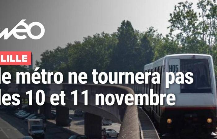 No hay metro los días 10 y 11 de noviembre – 11/06/2024