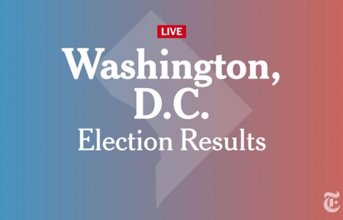 Resultados de las elecciones de senador en la sombra de Washington, DC 2024