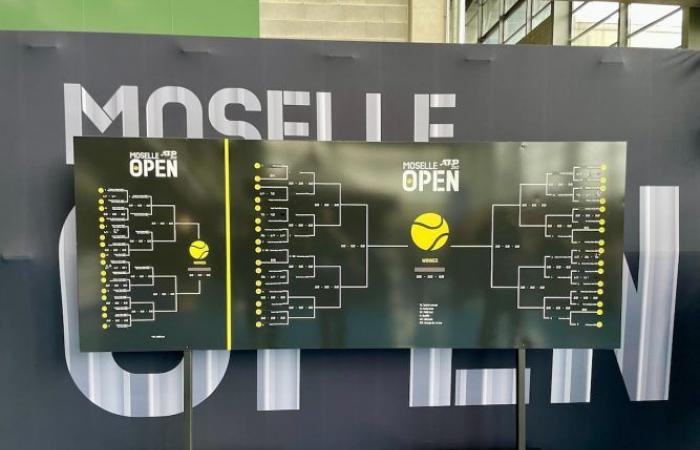 Pasamos una jornada deportiva en el Moselle Open de Metz.