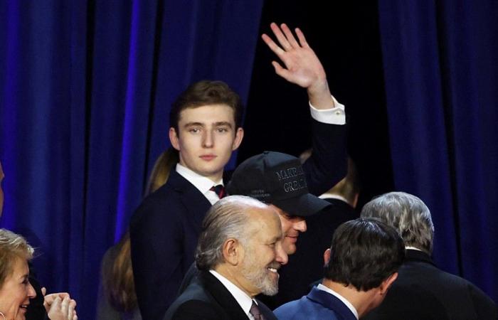 Hace ocho años todavía era un niño, ahora es un gran hombre: el notable crecimiento de Barron Trump