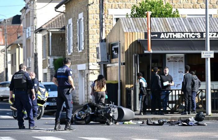 Tráfico interrumpido frente a la piscina de Brive tras un accidente