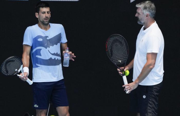 Laslo Đere en cuartos de final del Open de Belgrado