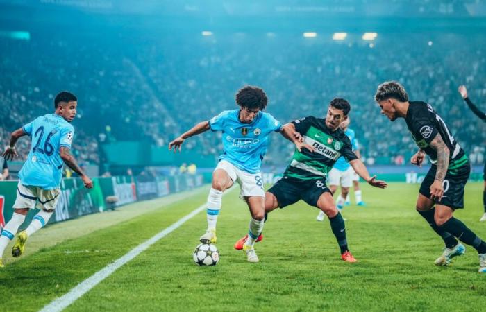 El City cae ante el Sporting CP en la Liga de Campeones