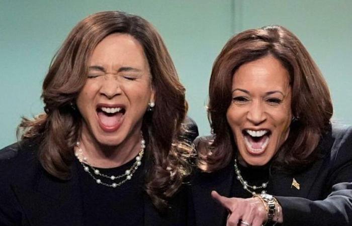 Kamala Harris se burla de sí misma en un programa de televisión