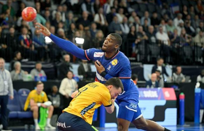 Balonmano: la selección francesa en manifestación en Orleans