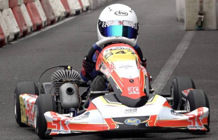 David Gurtner, 9 años y el karting en la sangre