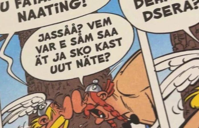 Astérix traducido al dialecto Grondspraatsi