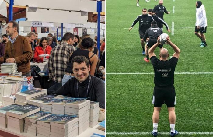 Cuando la literatura se encuentra con el rugby en Corrèze: no hay Feria del Libro de Brive, sin un partido del CAB en casa