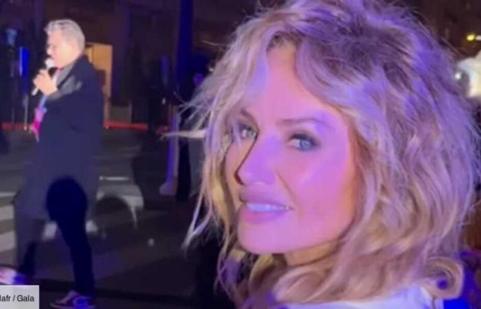 VIDEO GALA – Marc Lavoine ofrece un espectáculo sorpresa en el corazón de París, Adriana Karembeu entre el público con estrellas en los ojos