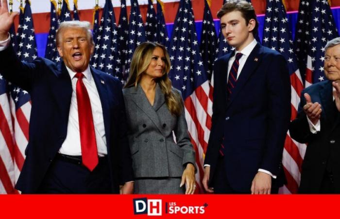 Barron, el “pequeño” de Trump, ahora tiene la estatura para ocupar su lugar en el clan familiar. Pero no como los demás.