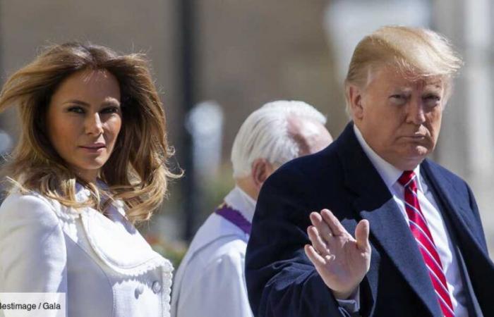 ¿Donald Trump en el escenario con una doble de Melania después de su victoria? ¡Este desagradable rumor que va en aumento!