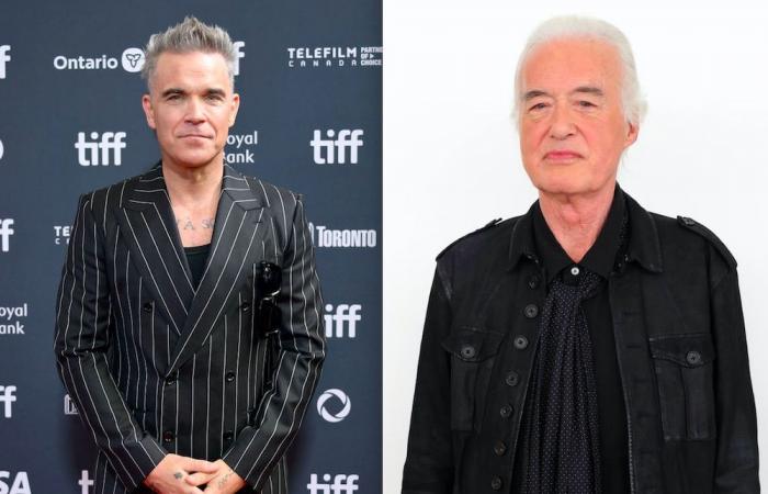 Se informa que Jimmy Page revive la disputa vecinal con Robbie Williams