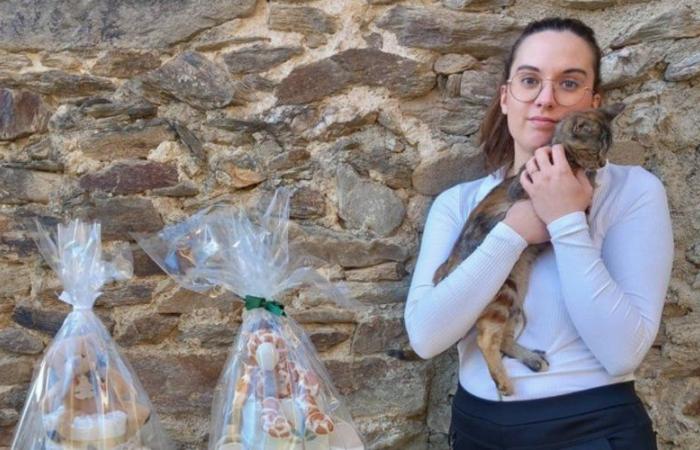 Laurie Albinet lanza su microempresa en Aveyron entre creaciones originales y cuidado de mascotas