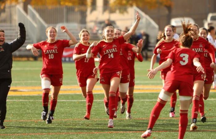 Buen comienzo para los Rouge et Or en el campeonato canadiense de fútbol femenino en Halifax