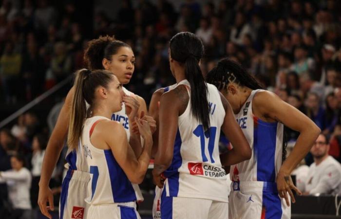 EN FOTOS. Baloncesto. En un palacio de deportes de Caen conquistado, Francia sin piedad por Israel