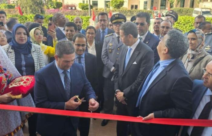 Inauguración de las sedes de los Tribunales de Apelación Administrativo y Comercial de Agadir, del Tribunal de Primera Instancia y del Departamento de Justicia de Familia de Boukry