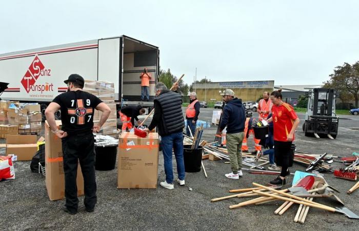 Inundaciones en España: fuerte movilización en Aude para ayudar a las víctimas de Valencia