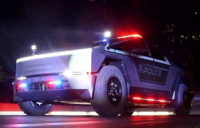 ¡Esta patrulla de la policía estadounidense conduce un Tesla Cybertruck!