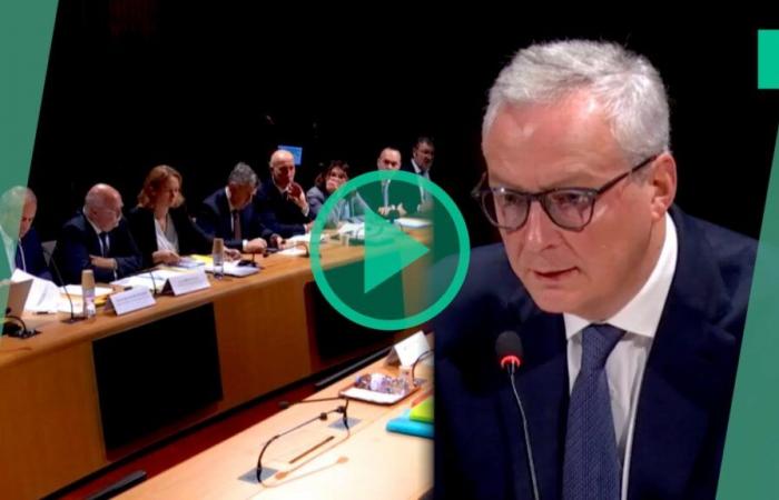 Bruno Le Maire no hace ningún mea culpa en el Senado e incluso acusa al gobierno de Barnier