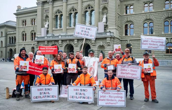 15.129 firmas para el mantenimiento de Stahl Gerlafingen – Unia, el sindicato