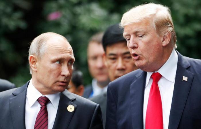 El presidente de Donald Trump, Vladimir Putin, cambia de opinión y lo felicita por su victoria.