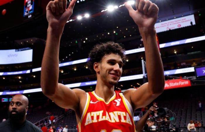 NBA – Zaccharie Risacher (Atlanta Hawks) flambeado, Victor Wembanyama y los San Antonio Spurs balayés