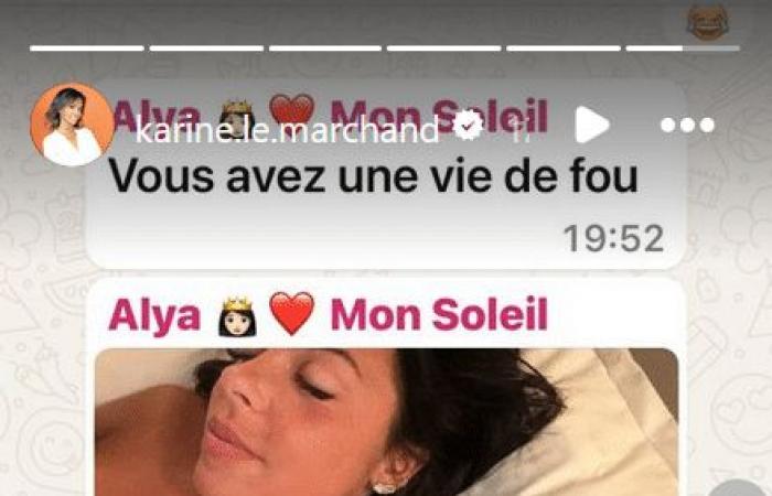 Karine Le Marchand revela una foto de su hija semidesnuda y “pronto será multimillonaria”